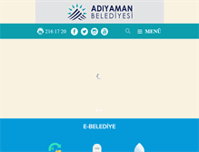 Tablet Screenshot of adiyaman.bel.tr