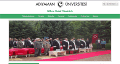 Desktop Screenshot of gmyo.adiyaman.edu.tr